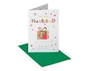 Gift Christmas Card for Husband 