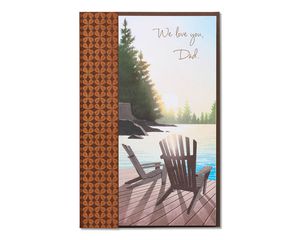 Scenic Father's Day Card from Both 