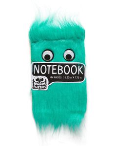 Warm Fuzzy Aqua Notebook