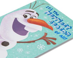 Frozen Holiday Card