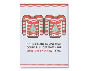 Christmas Sweaters Christmas Card