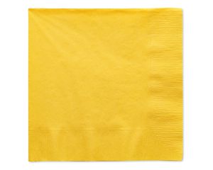 yellow lunch napkins 50 ct