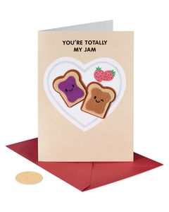 You're My Jam Blank Thinking of You Greeting Card