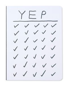yep & nope journals (set of 2)