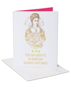 Jewel Engagement Card