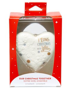 Christmas Together Heart Ornament