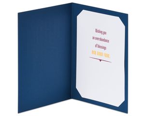 Good Food Thanksgiving Card with Foil