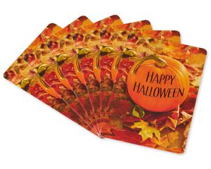 Pumpkin Halloween Card, 6-Count