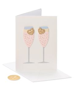 Mrs. & Mrs. Wedding Greeting Card 