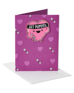 Get Pumped Valentine's Day Card