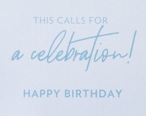 Calls For Celebration 40th Birthday Greeting Card 