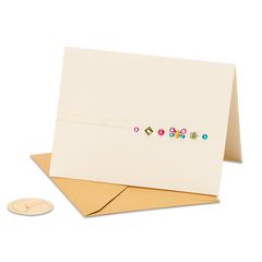 Butterfly Gems Thank You Greeting Card