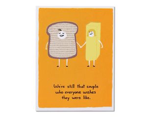 Bread and Butter Anniversary Card