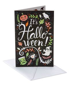 Hauntingly Happy Halloween Card