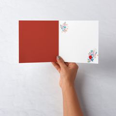 Floral Valentine's Day Card