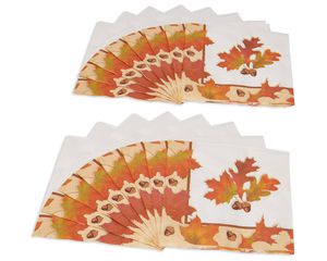 Autumn Days Lunch Napkins, 16 Count