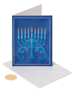 Season of Light Hanukkah Greeting Card 