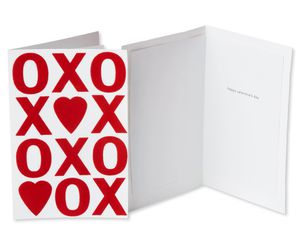 Red Valentine's Day Card Bundle, 2-Count