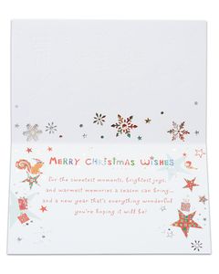 Christmas Wishes Christmas Card 