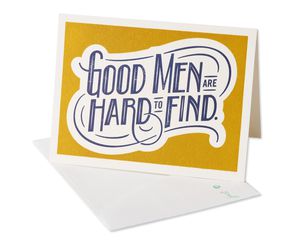 Good Men Romantic Card