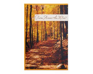 Across the Miles Thanksgiving Card, 6-Count
