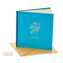 Flower Thank You Greeting Card