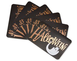 Ghost Halloween Card with Foil, 6-Count