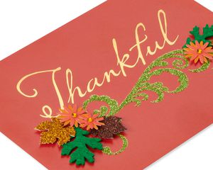 Thankful Thanksgiving Greeting Card