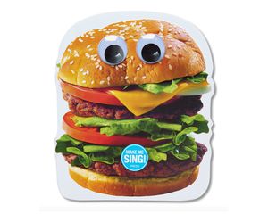 funny hamburger birthday card