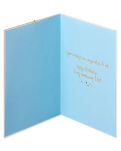 To the Moon and Back Birthday Greeting Card for Dad