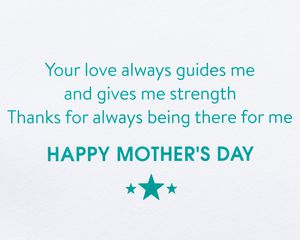 Map Mother's Day Card