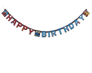 Power Rangers Ninja Steel Birthday Party Banner, Party Supplies