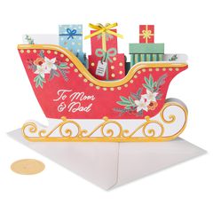 The Joy You Bring Me Everyday Christmas Greeting Card for Parents