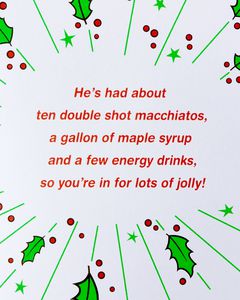 Funny Elf Christmas Greeting Card