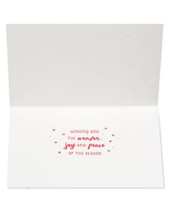 All Is Calm Christmas Holiday Cards Boxed, 12-Count