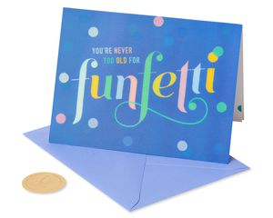 Funfetti Happy Birthday Greeting Card 