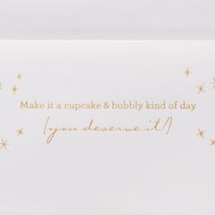 Champagne with Cake Birthday Greeting Card
