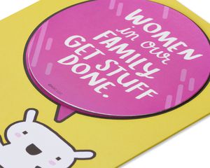 Get Stuff Done Mother's Day Card 