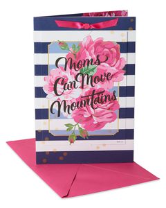 Move Mountains Mother's Day Card 