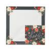 Winter Floral Lunch Napkins, 16-Count