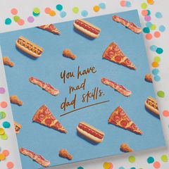 Dad Skills Father's Day Card