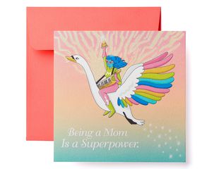 Funny Superpower Mother's Day Card