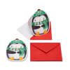 Penguin Christmas Note Cards and Envelopes, 25-Count