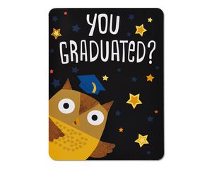 Owl Graduation Card