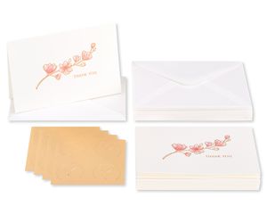 Magnolia Boxed Blank Note Cards with Envelopes, 16-Count