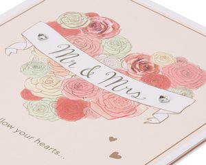 Mr and Mrs Wedding Card 