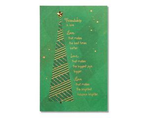 friendship christmas card
