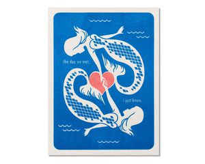 Mermaids Romantic Card