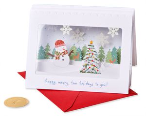 Fun Holidays to You Happy Holidays Greeting Card 