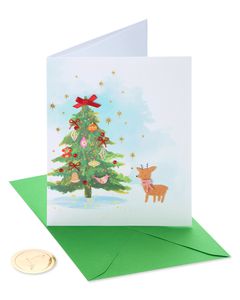Most Wonderful Time of the Year Happy Christmas Greeting Card 